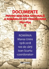 coperta carte documente privind miscarea nationala a romanilor din transilvania 1881-1891, vol. ii de serban polverejan